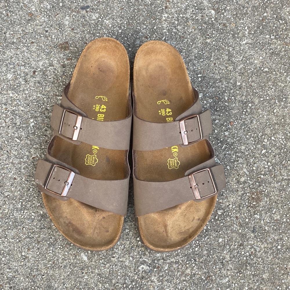 Men’s Birkenstock Arizona Birko-flor size 10. NWOB